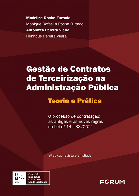 livro gestão de contratos de terceirização na administração pública